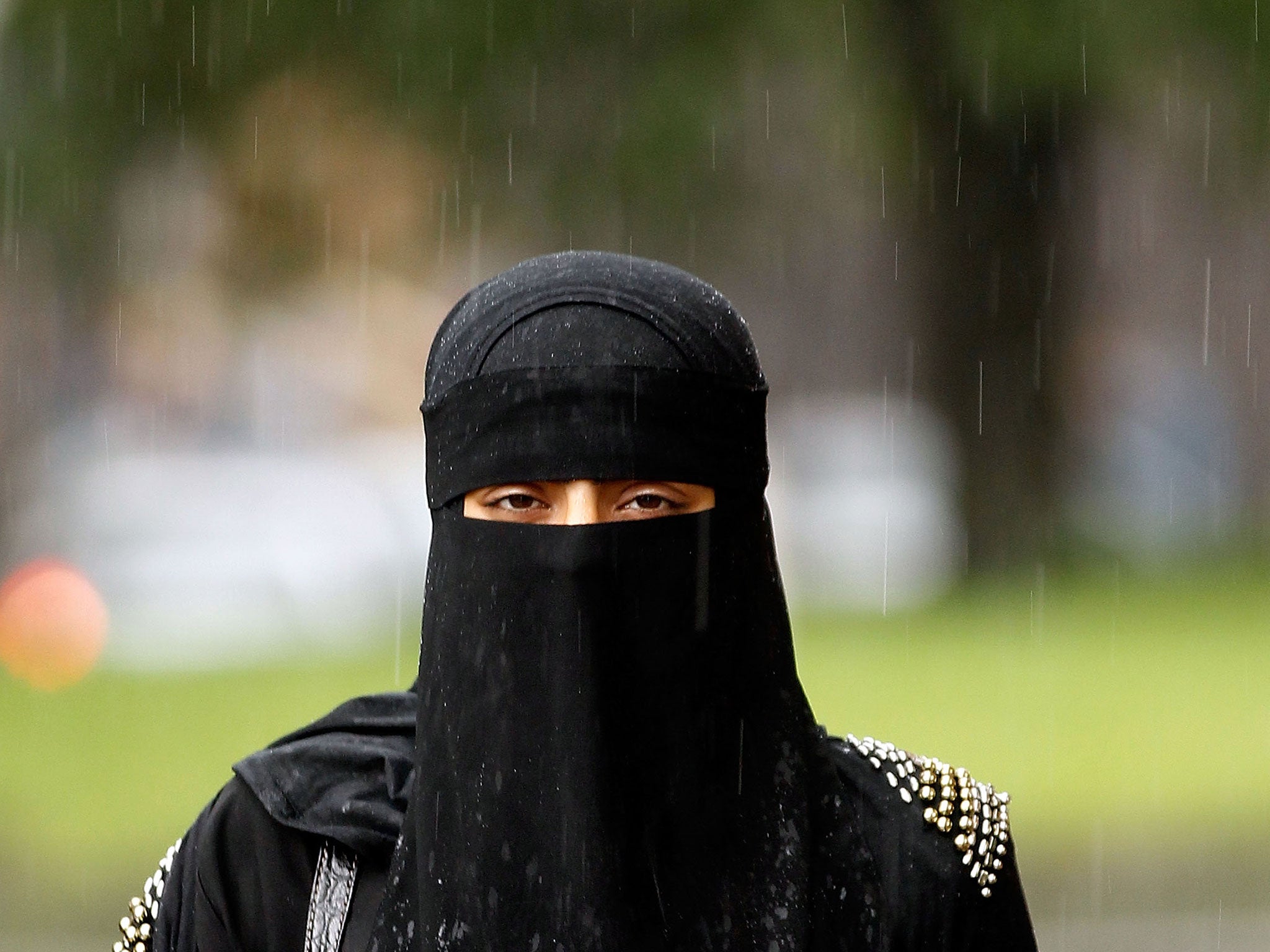 A Muslim teenager has been prevented from starting her A-Levels at a London school for wearing a full-face veil