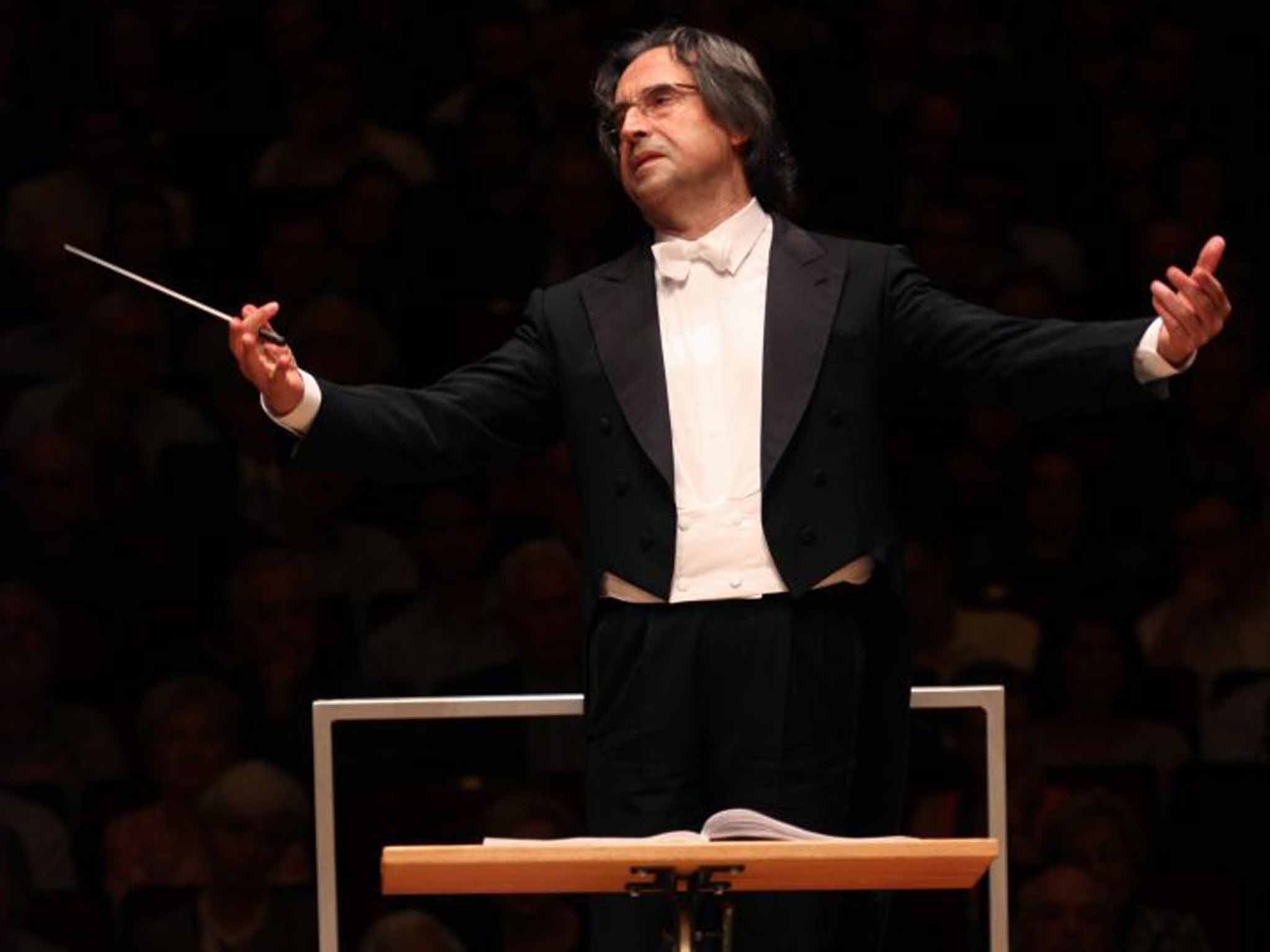 Stick with him: Riccardo Muti