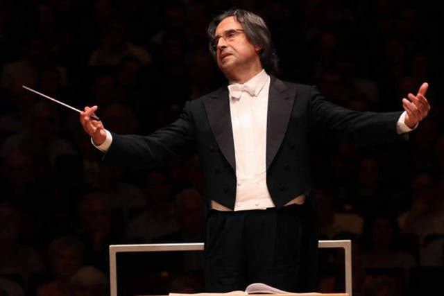 Stick with him: Riccardo Muti