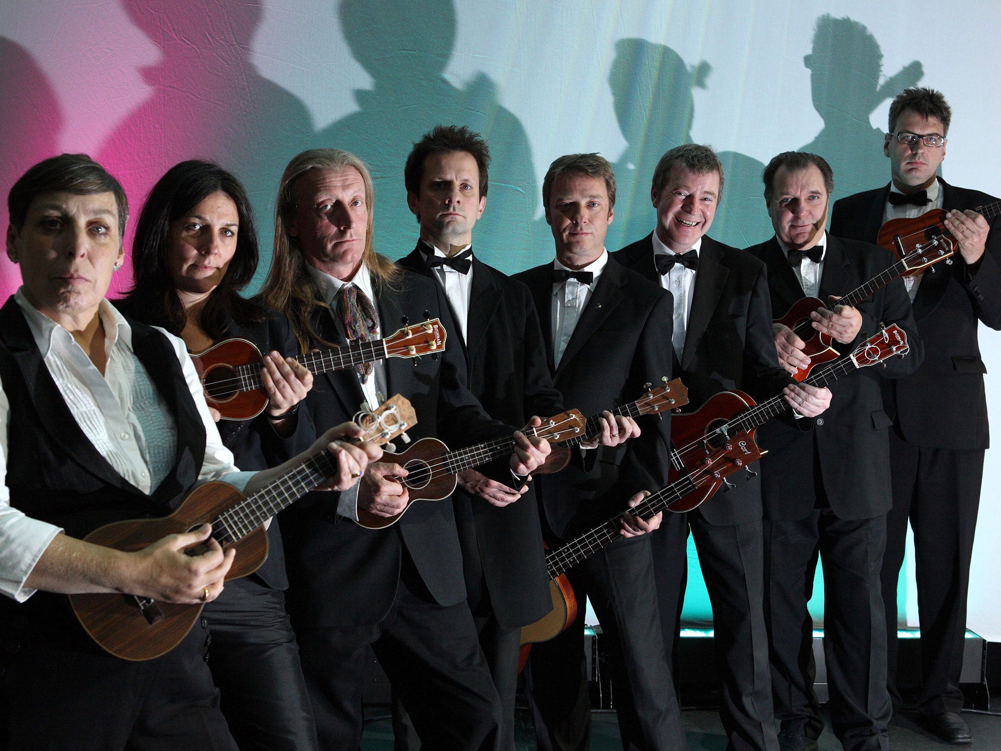 The Ukulele Orchestra of Great Britain in 2008