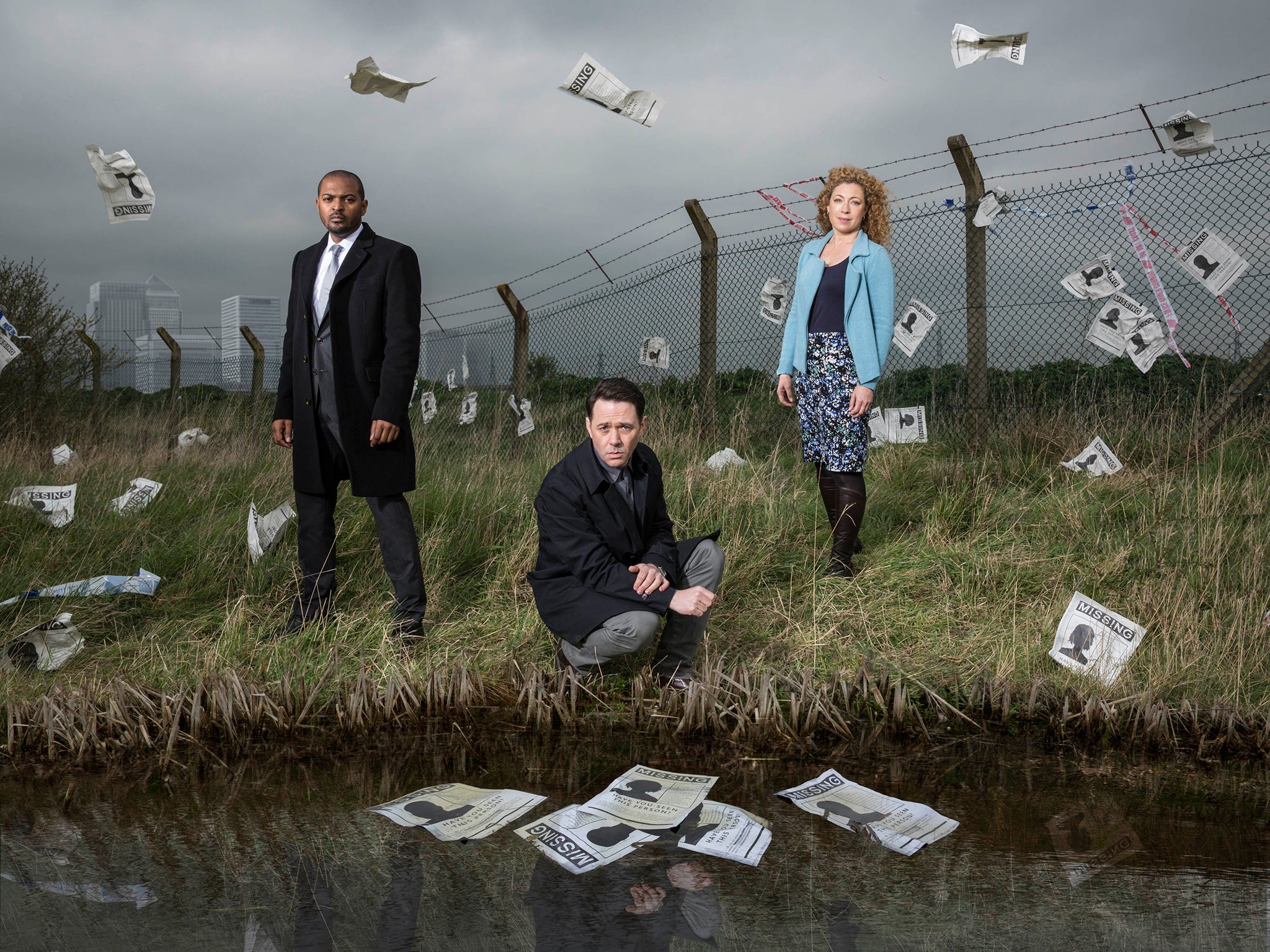 Noel Clarke plays DCI Carl Pryor in 'Chasing Shadows'