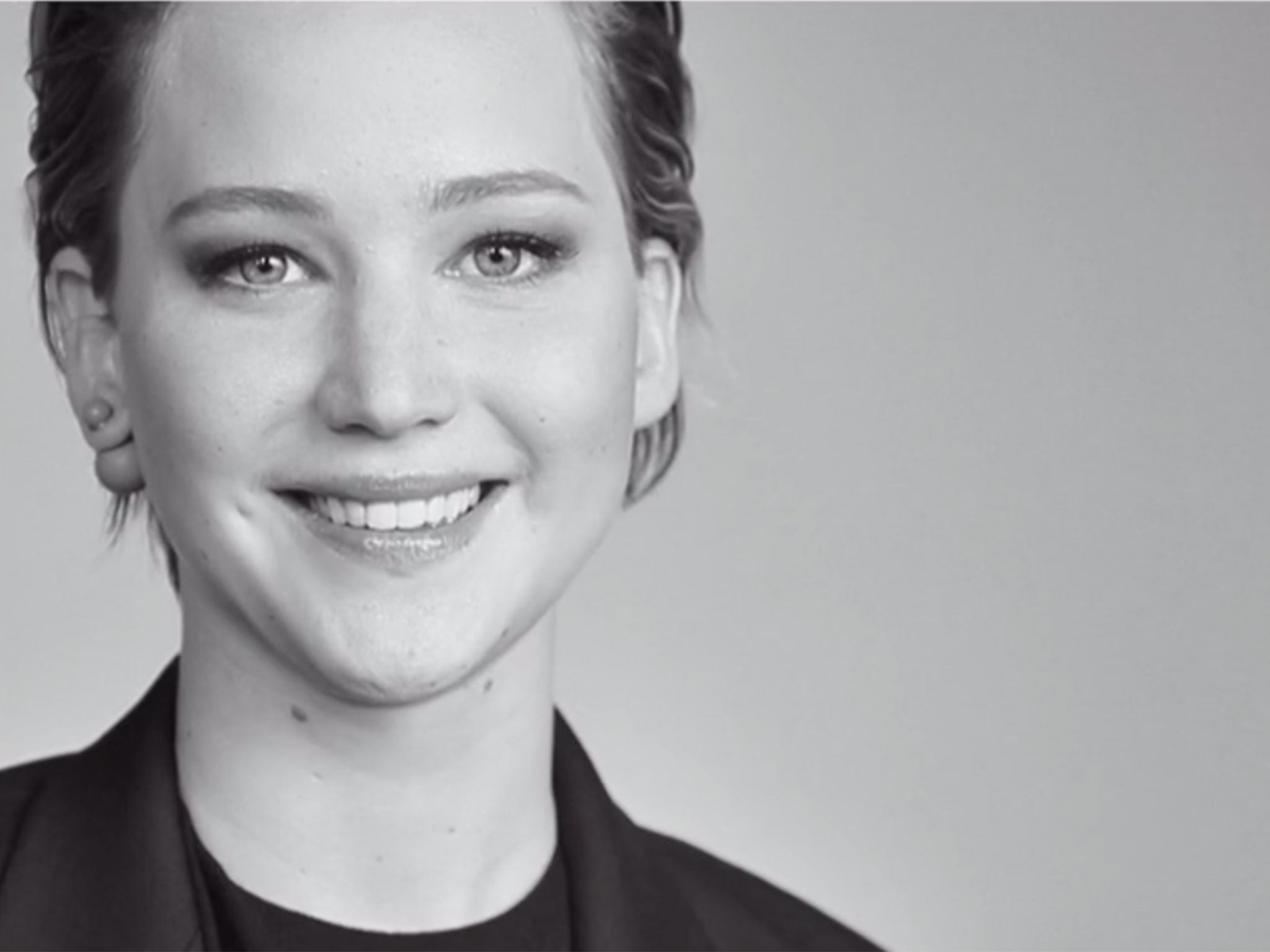 Jennifer Lawrence behind-the-scenes of her latest Dior campaign