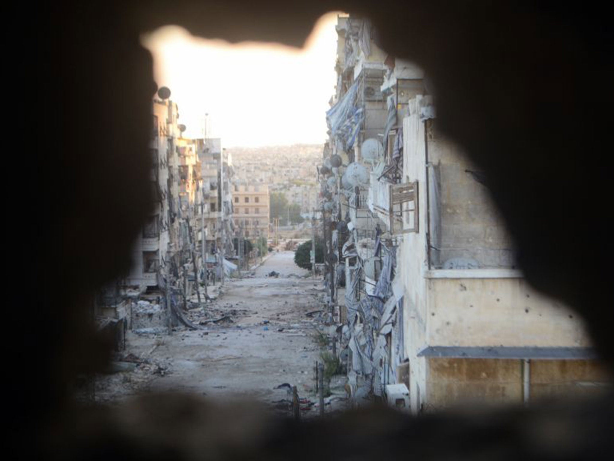 Syria, where war has already devastated cities like Aleppo, is a morally ambiguous case