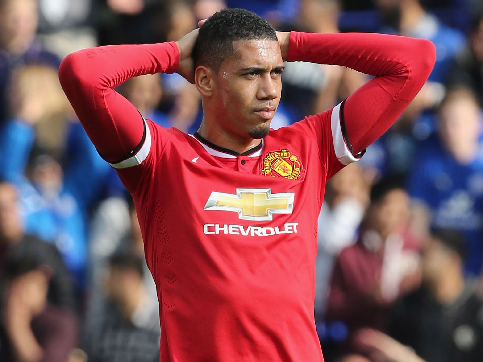 Smalling suffered a thigh injury in training this week