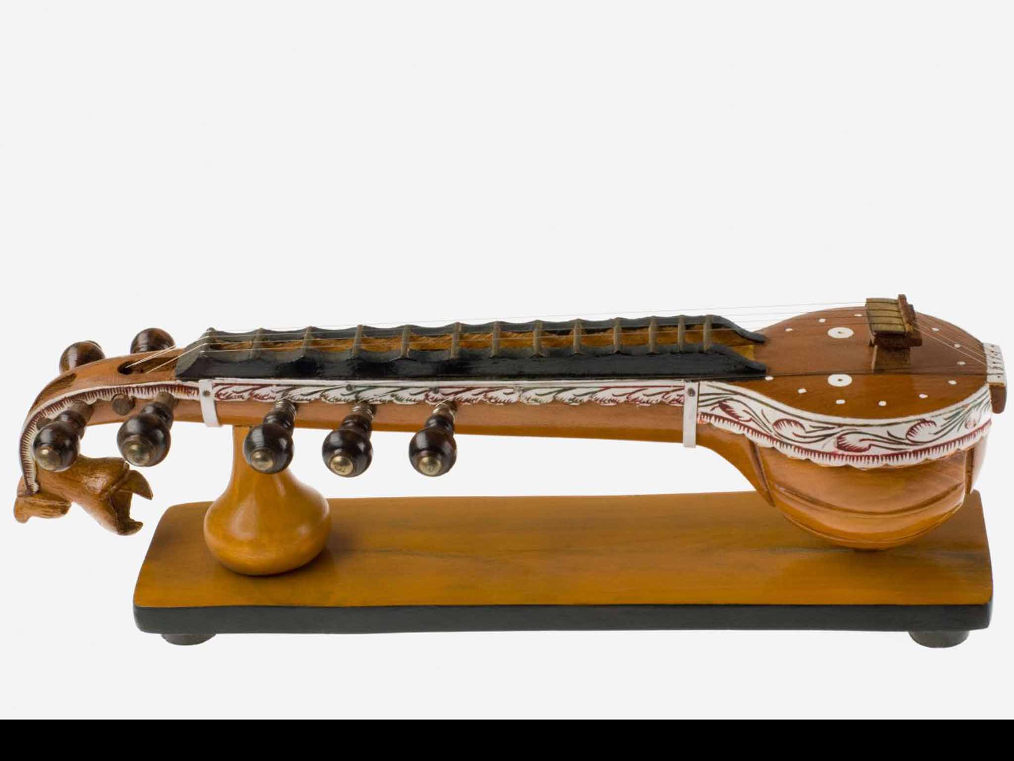 Sitar: A guitar on which you sit