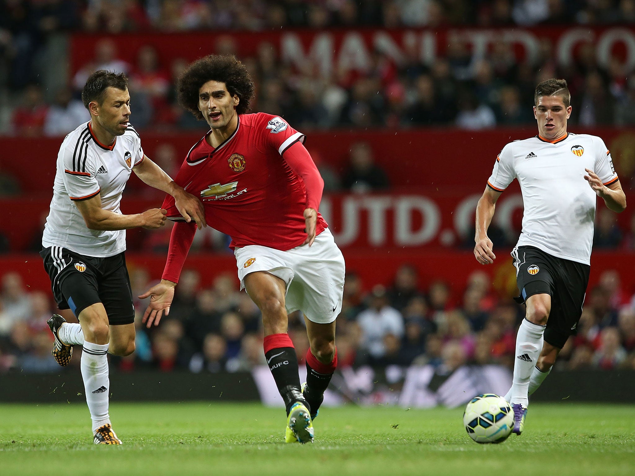 Fellaini claimed he is determined to force his way into the reckoning at United