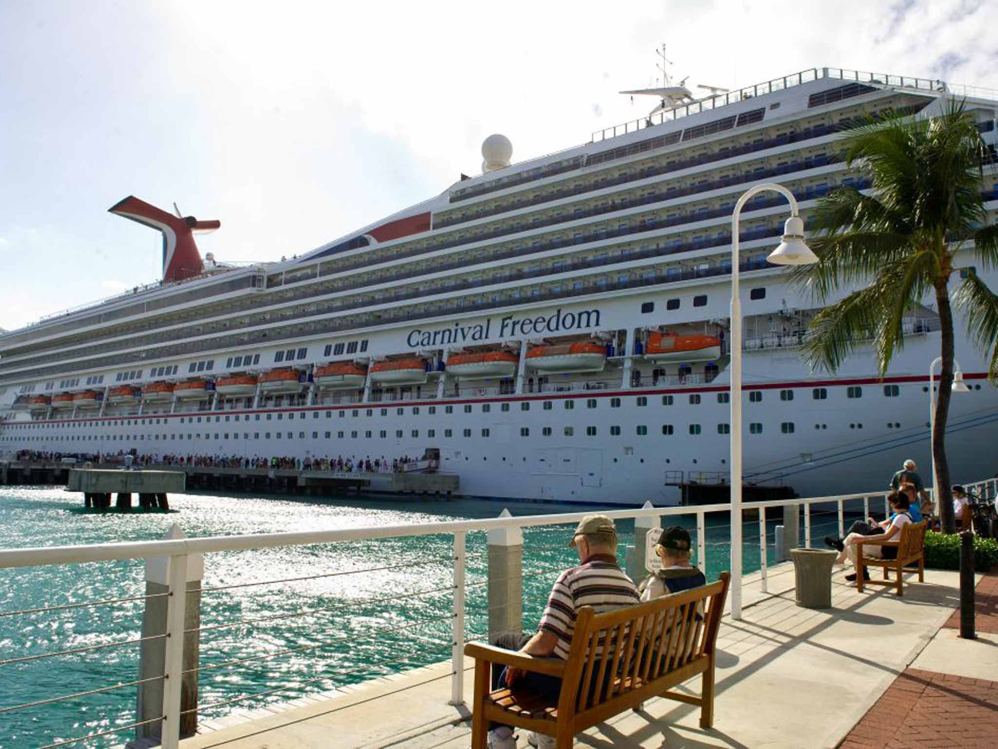Cruise control: 'Carnival Freedom'