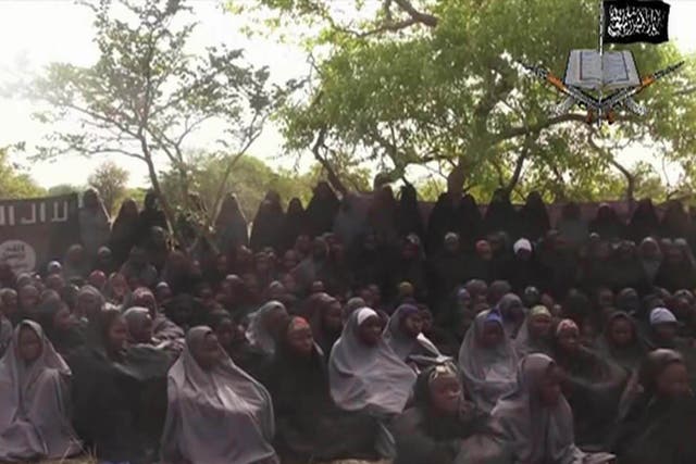 The girls were abducted from the Nigerian town of Chibok back in April