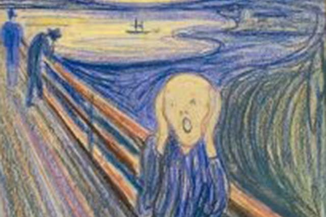 Edvard Munch's 'The Scream', 1895