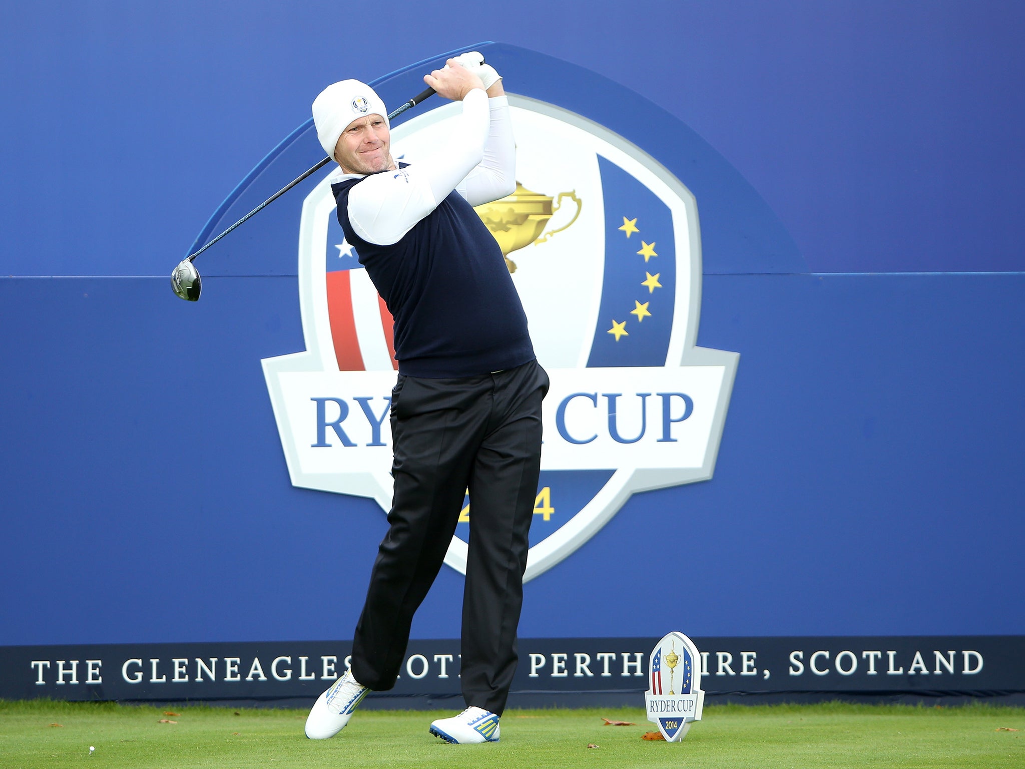 Stephen Gallacher will pair up with Ian Poulter in this morning’s fourballs