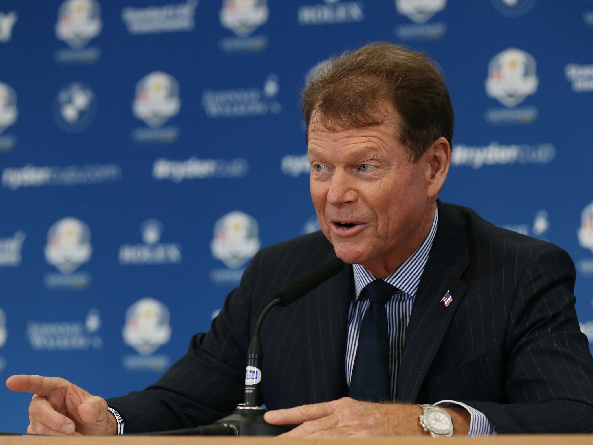 US captain Tom Watson rang Webb Simpson at 4.30am to ask why he should be in the American team
