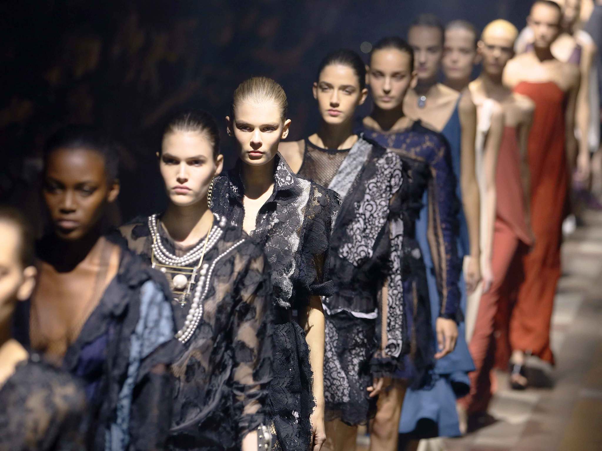 The finale at Lanvin spring/summer 2015