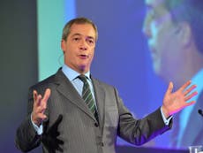 FARAGE NAMED 'MORE INFLUENTIAL THAN CAMERON' IN POWER LIST