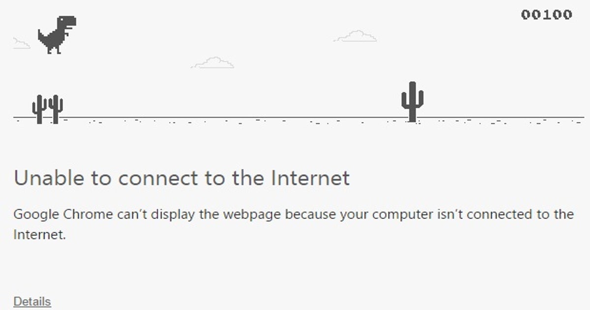 Google's latest Chrome build has a hidden (Offline) game