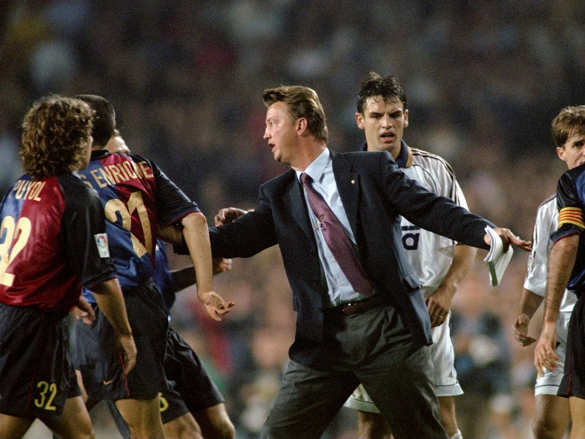 Koeman worked with Louis van Gaal at Barcelona