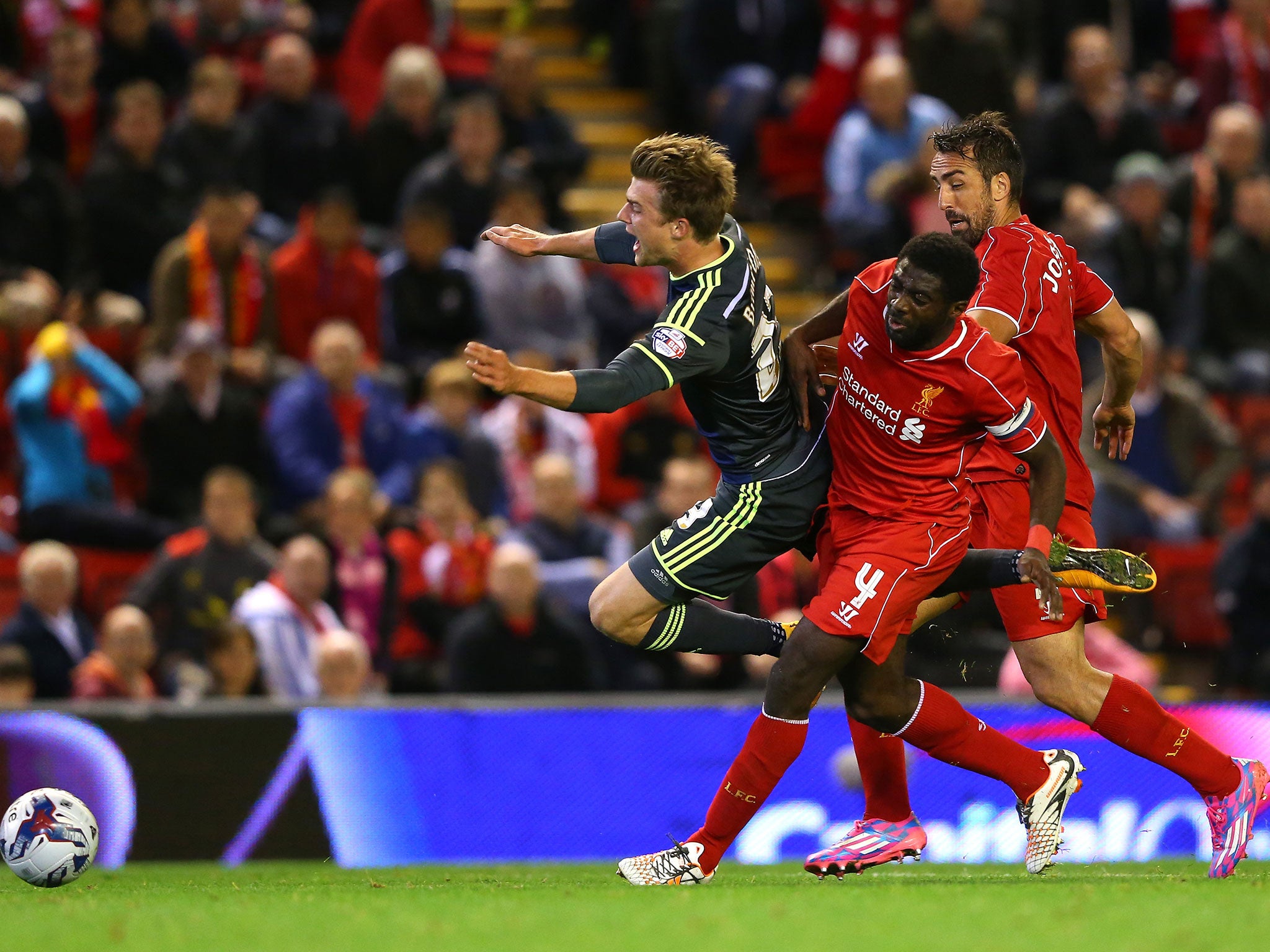 Kolo Touré promises Liverpool’s defence will improve but his error gifted Middlesbrough a penalty in midweek