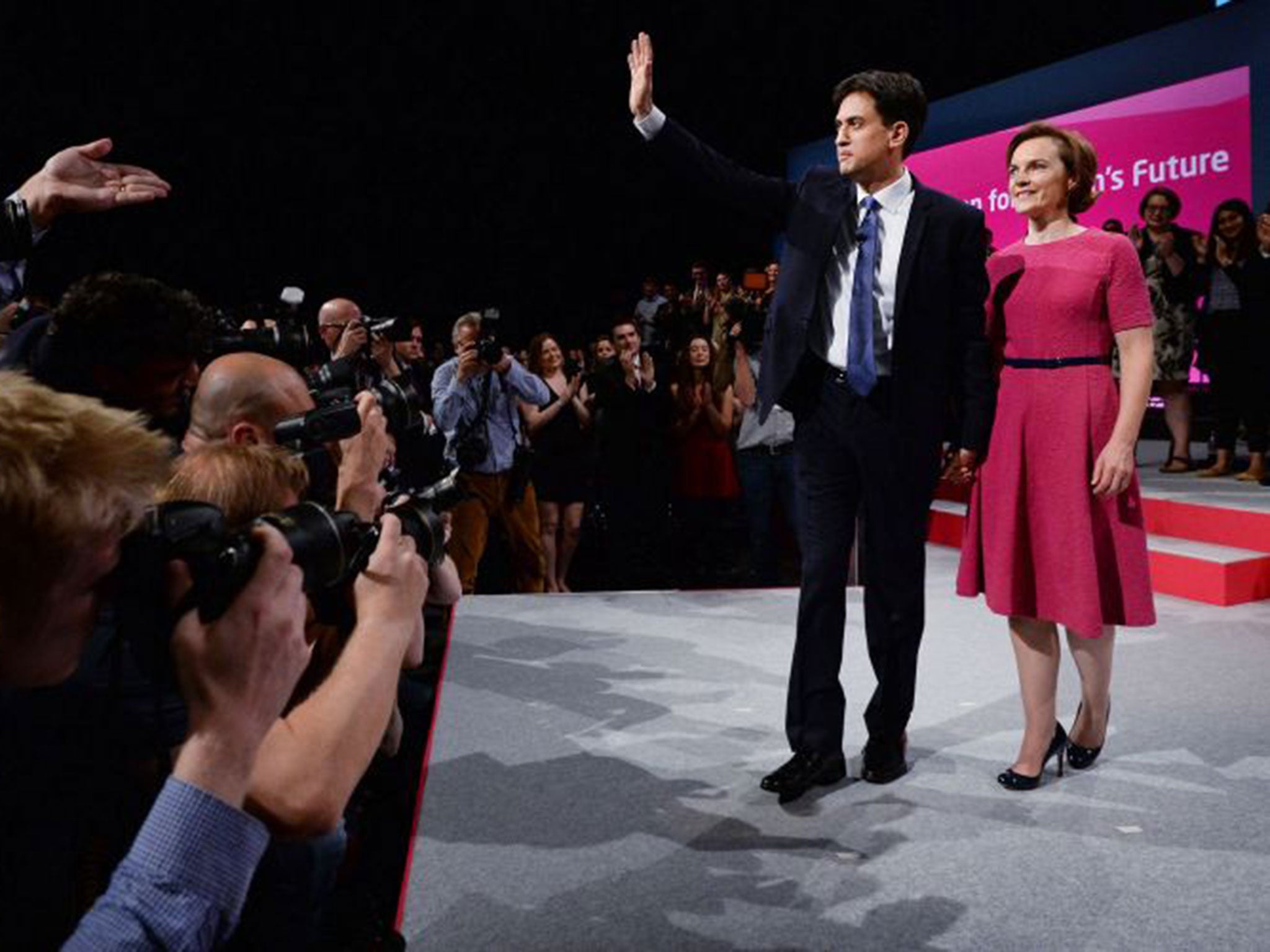 Justine Thornton, accomplished barrister, trotted out at conference as Ed Miliband’s PWAG