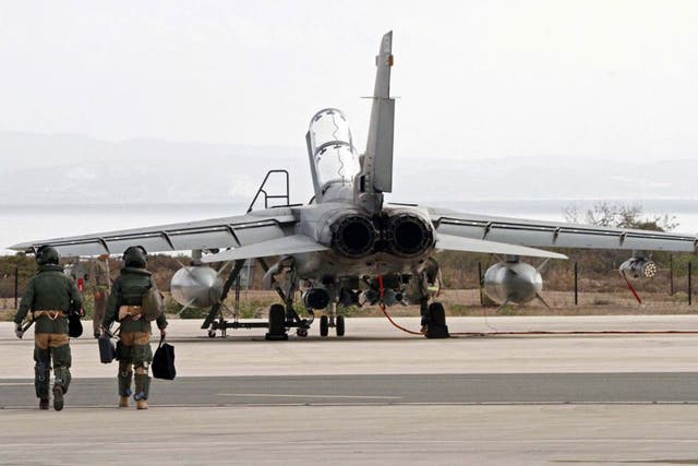The RAF prepares  to fly from  Cyprus to Iraq on Saturday