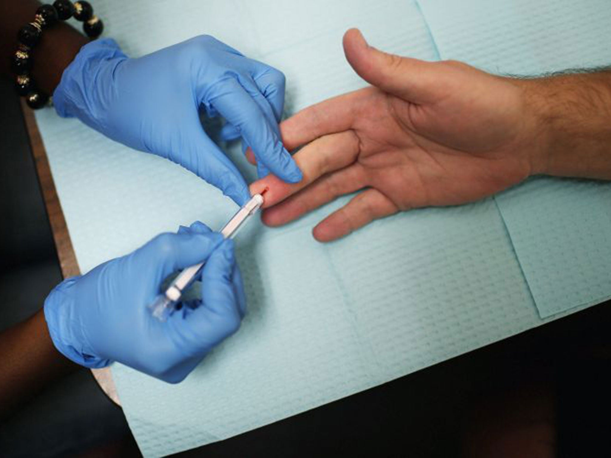 HIV point of care tests provide results within minutes