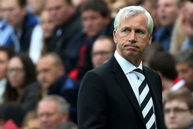 Banter: Alan Pardew has played down Mike Ashley comments