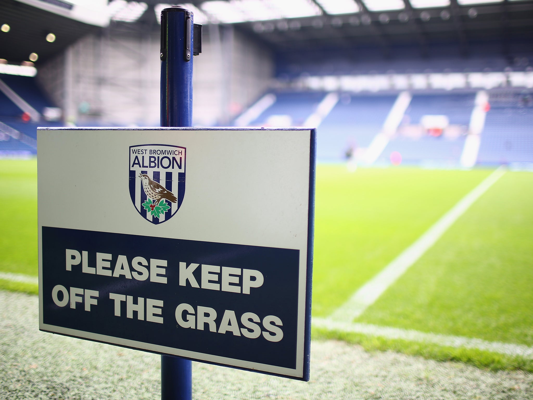 A view of the Hawthorns, the home of West Brom