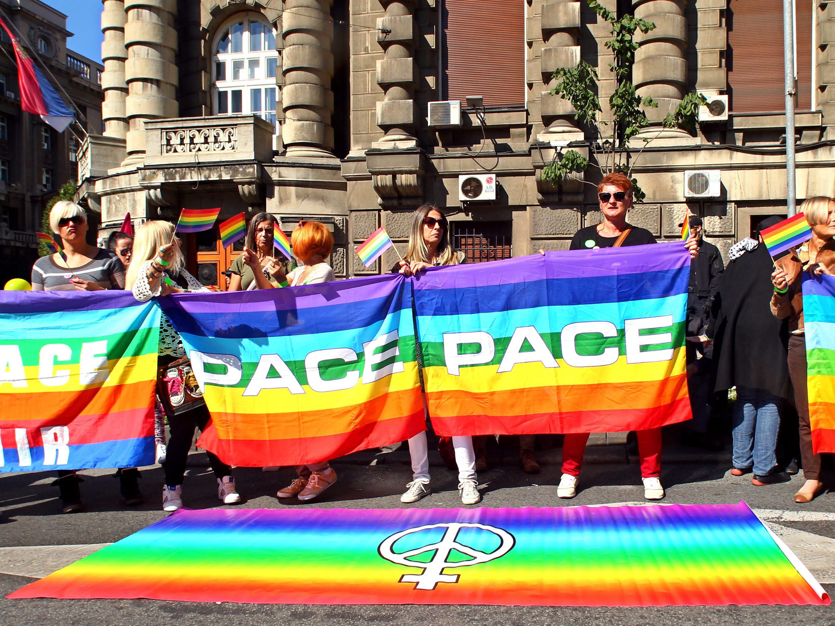 Serbia has held its first Gay Pride march in four years