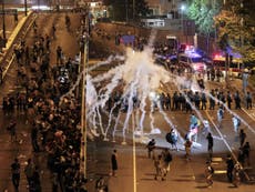 Thousands of demonstrators continue to face tear gas 