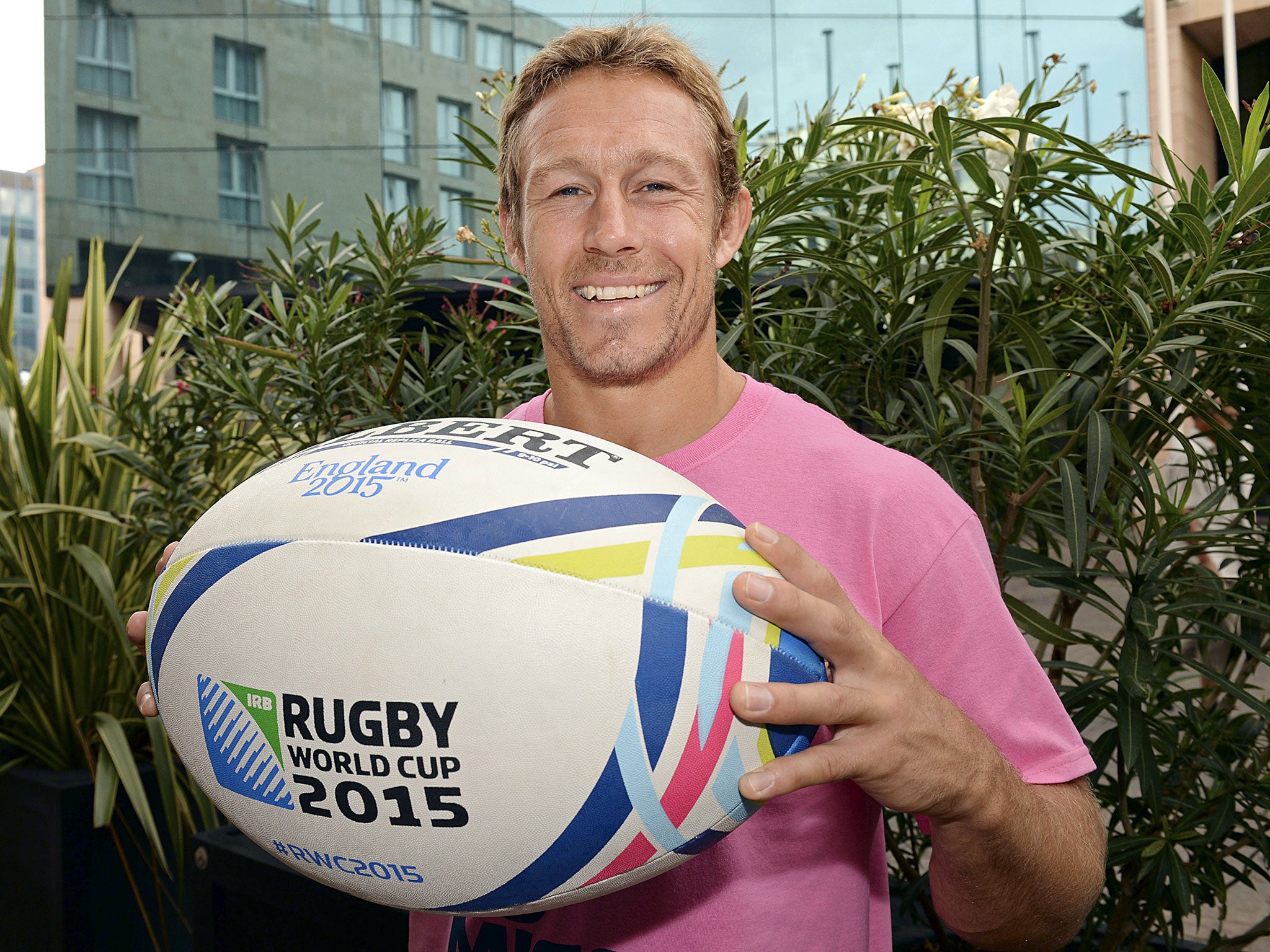 World Cup winner Jonny Wilkinson has helped promote the 2015 Rugby World Cup
