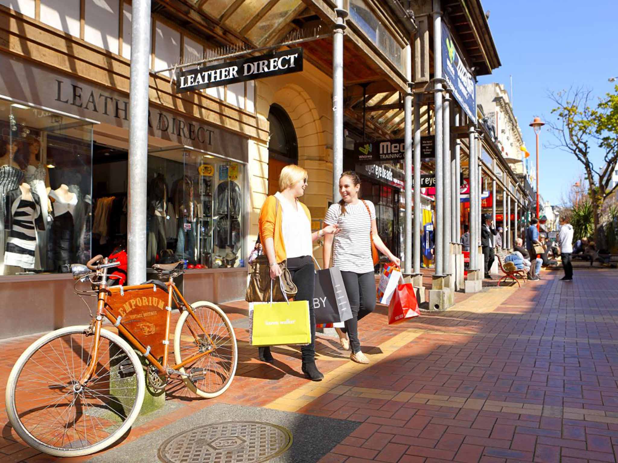 Cuba Street's mall