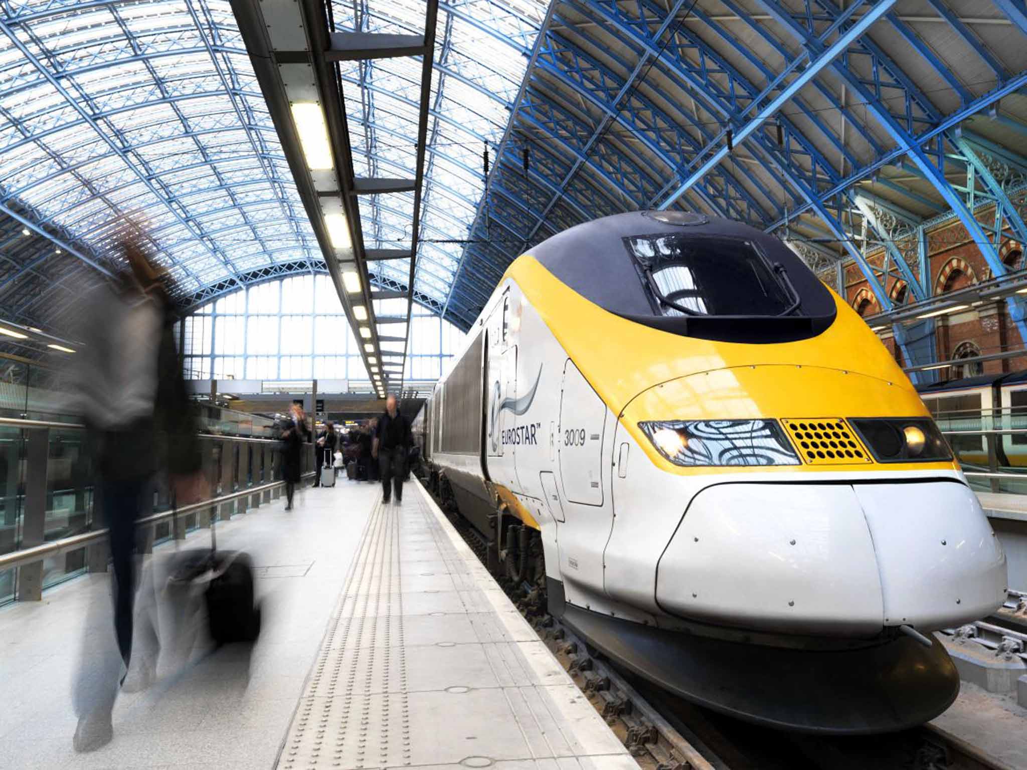 Trains and St Pancras facilities are getting a make-over by Christopher Jenner