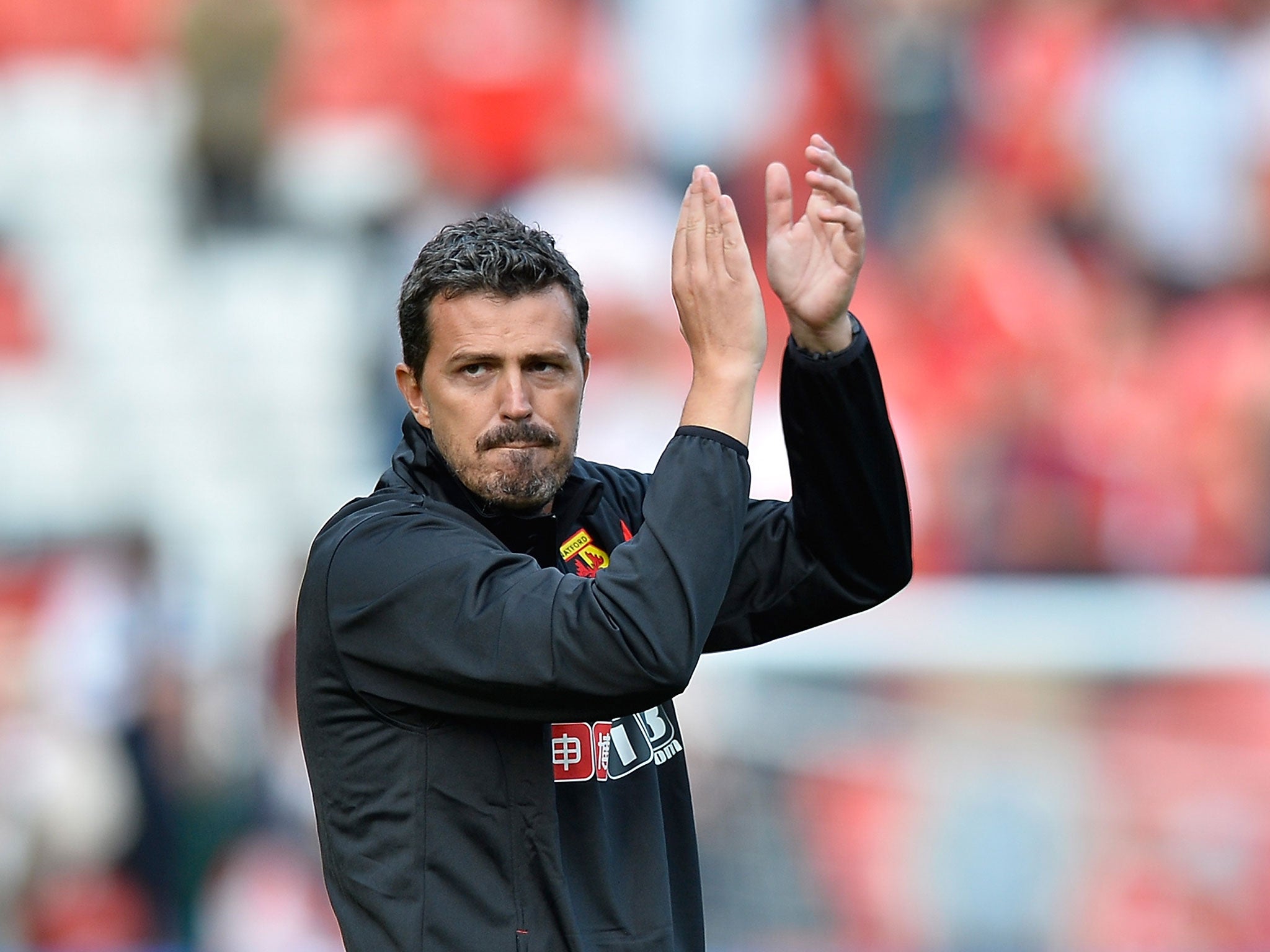 Oscar Garcia has stepped down as Watford manager
