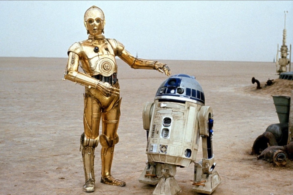 simplemente Avispón Precipicio Star Wars: George Lucas believes R2D2 was the one narrating sci-fi saga |  The Independent | The Independent