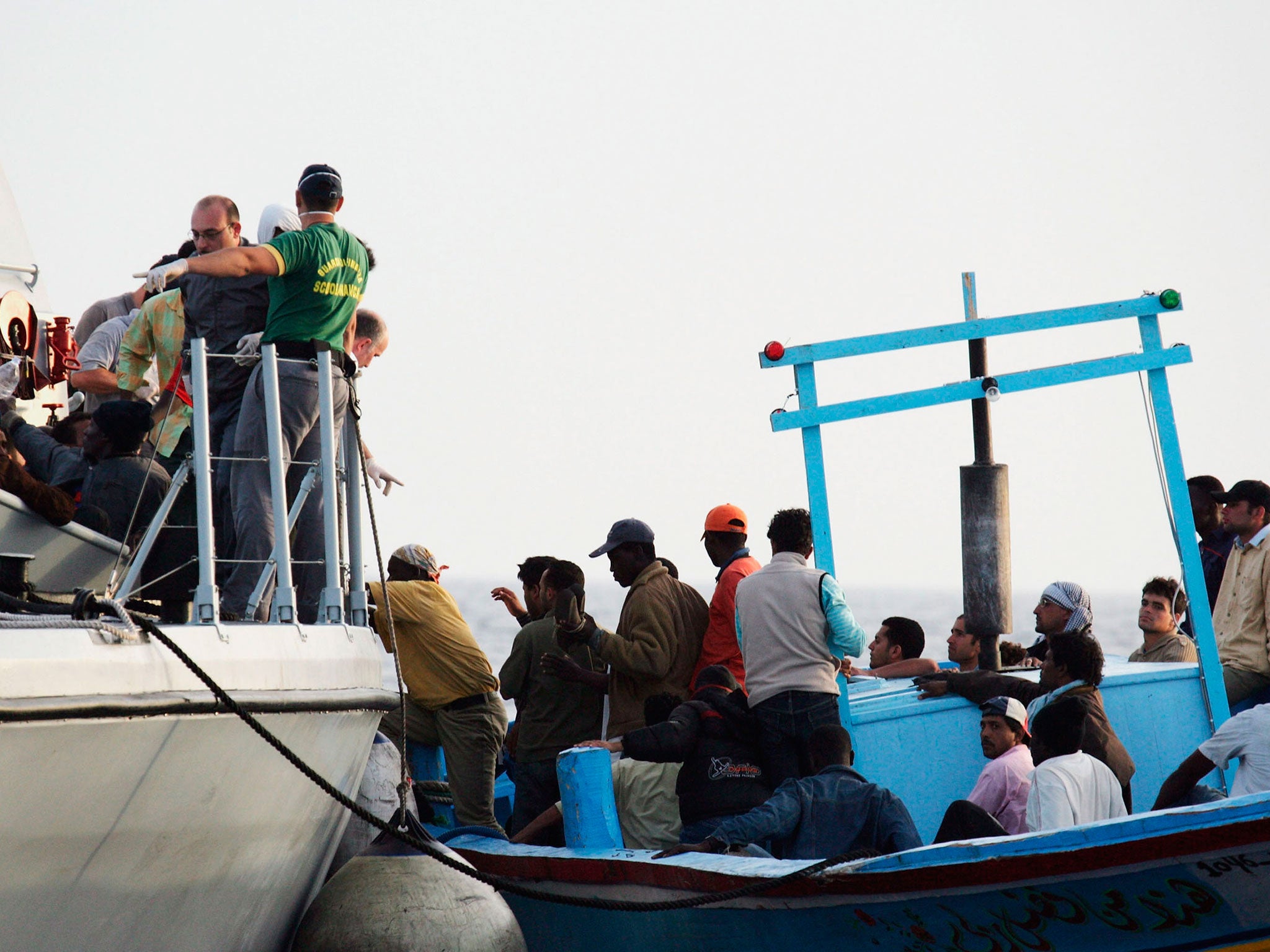 Many migrants take on the sometimes fatal crossing from the north coast of Africa to the Italian island of Lampedusa