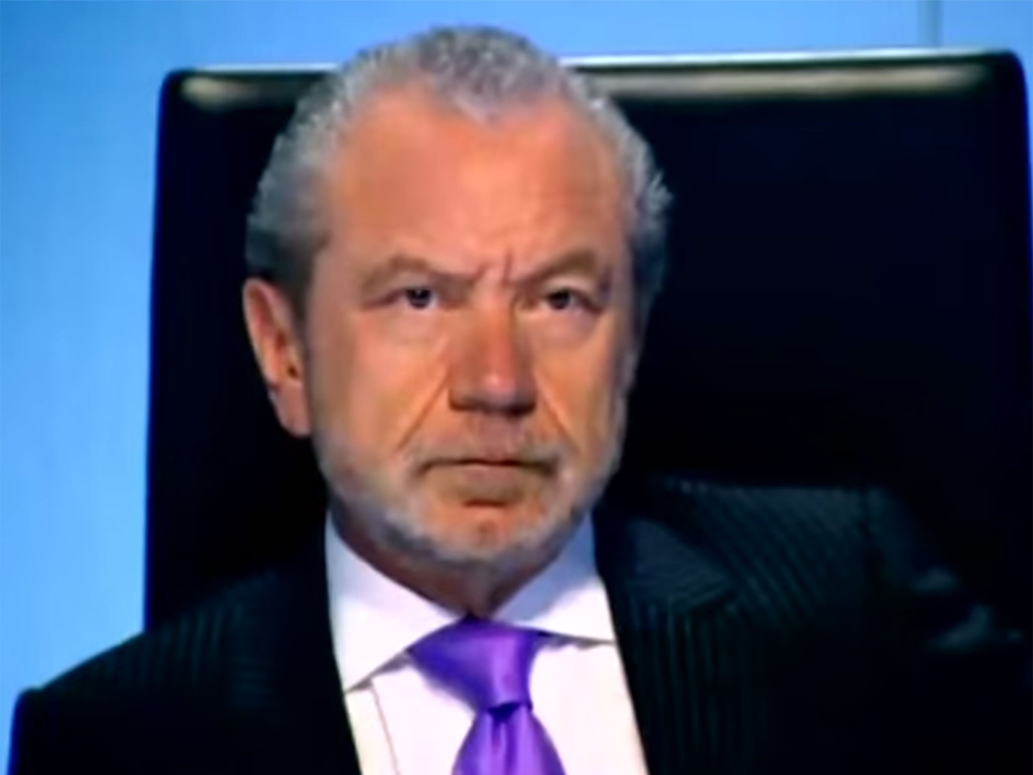 Sir Alan Sugar appearing in a shot from Apprentice which was used in a Cassette Boy mashup