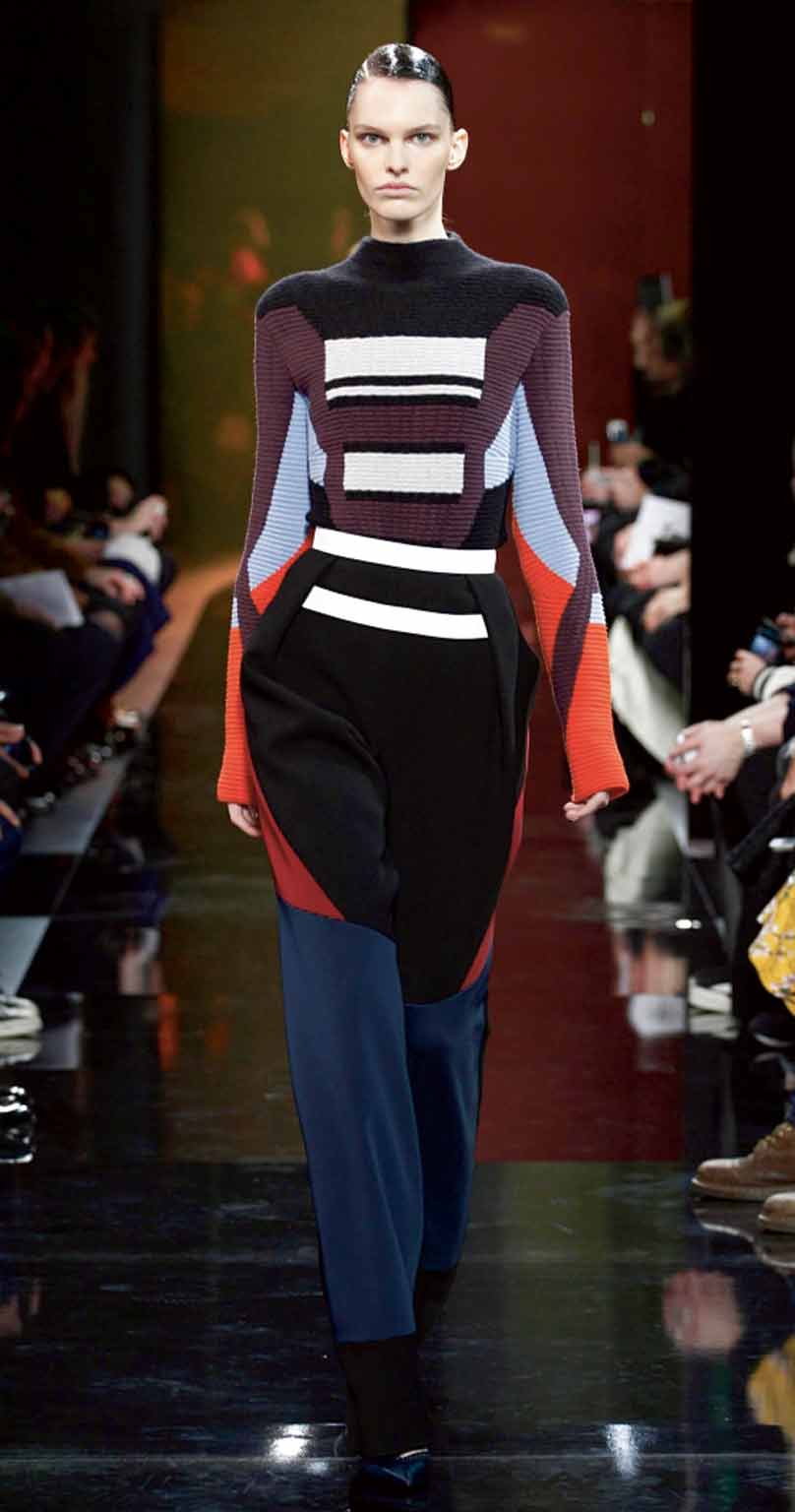 An outfit from Peter Pilotto's autumn/winter 2014 collection