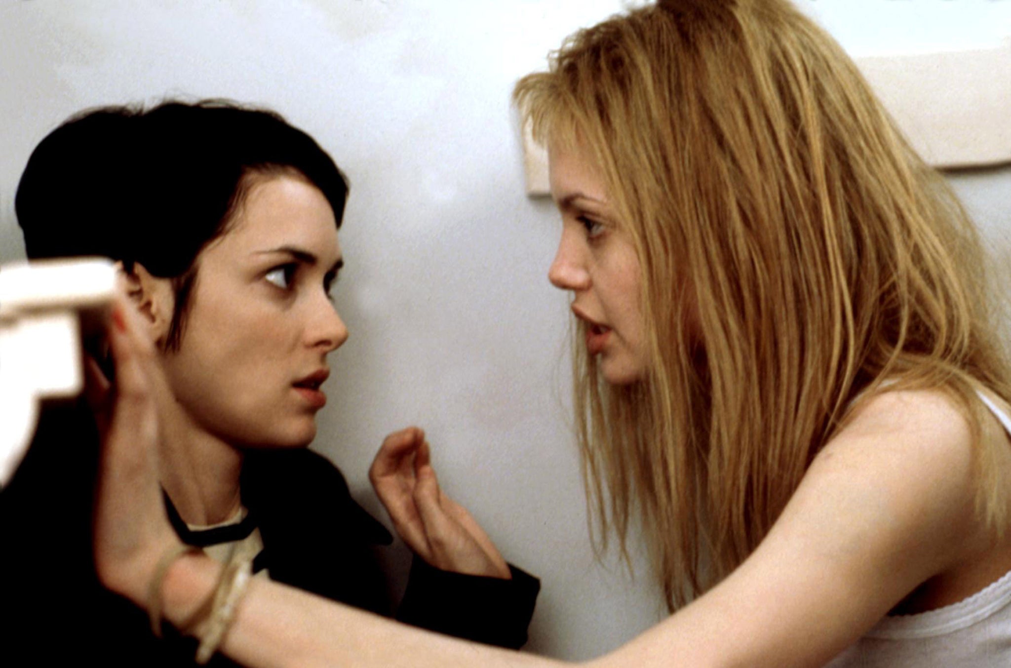 Winona Ryder and Angelina Jolie star in 'Girl, Interrupted'