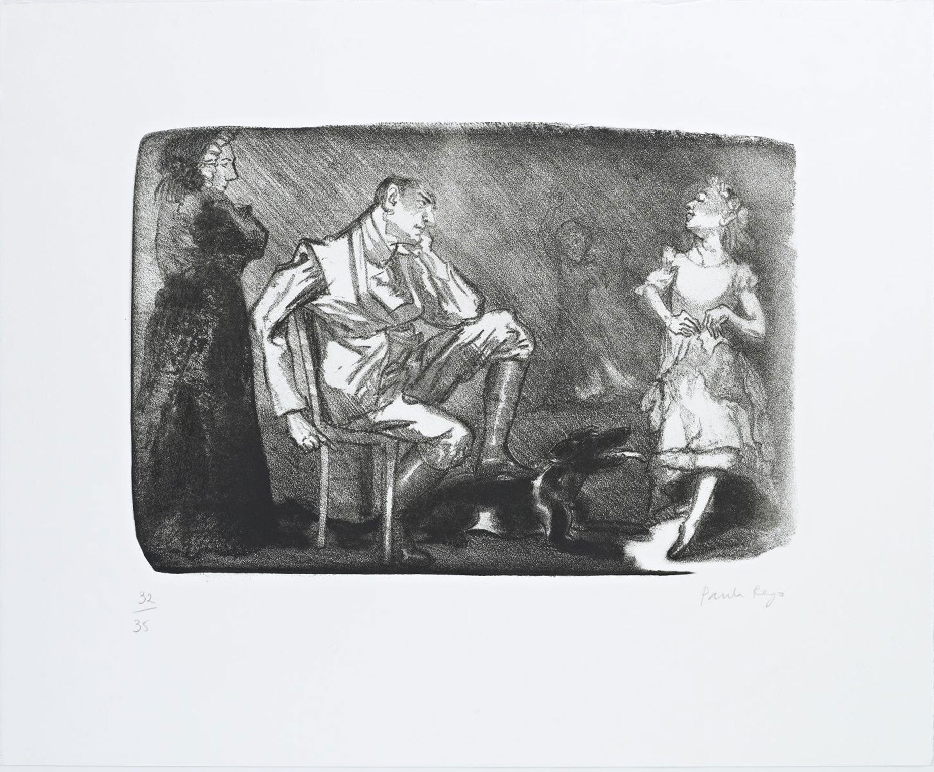 Paula Rego's work is up for auction in support of the Artists' General Benevolent Institution