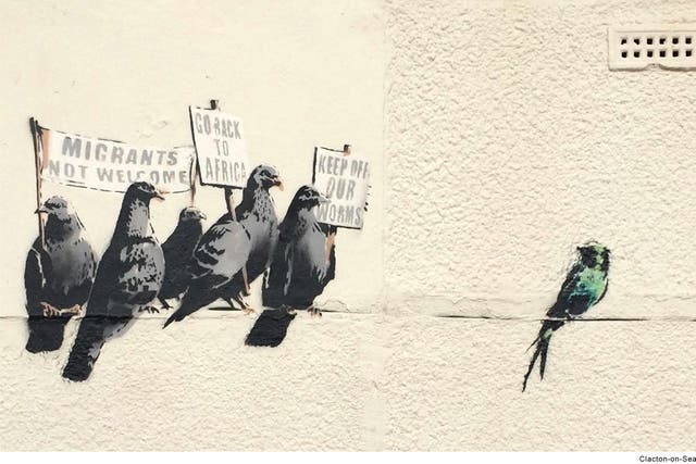 This Banksy mural in Clacton has been removed by the council
