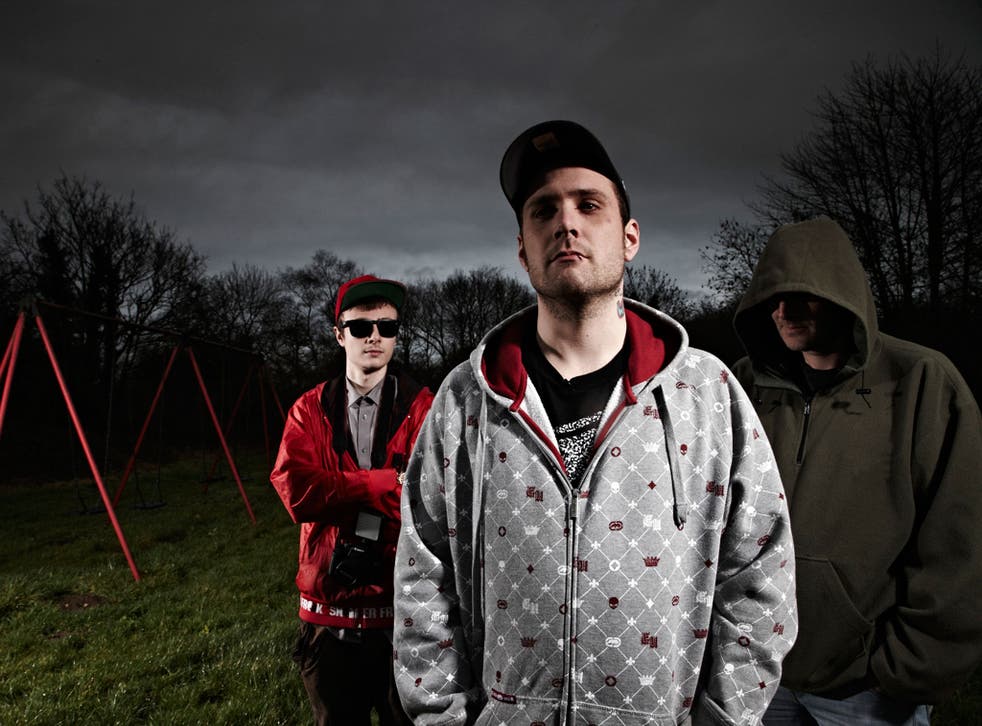 Stinson Hunter and his associates Stubbs and Grime in Channel 4 documentary The Paedophile Hunter