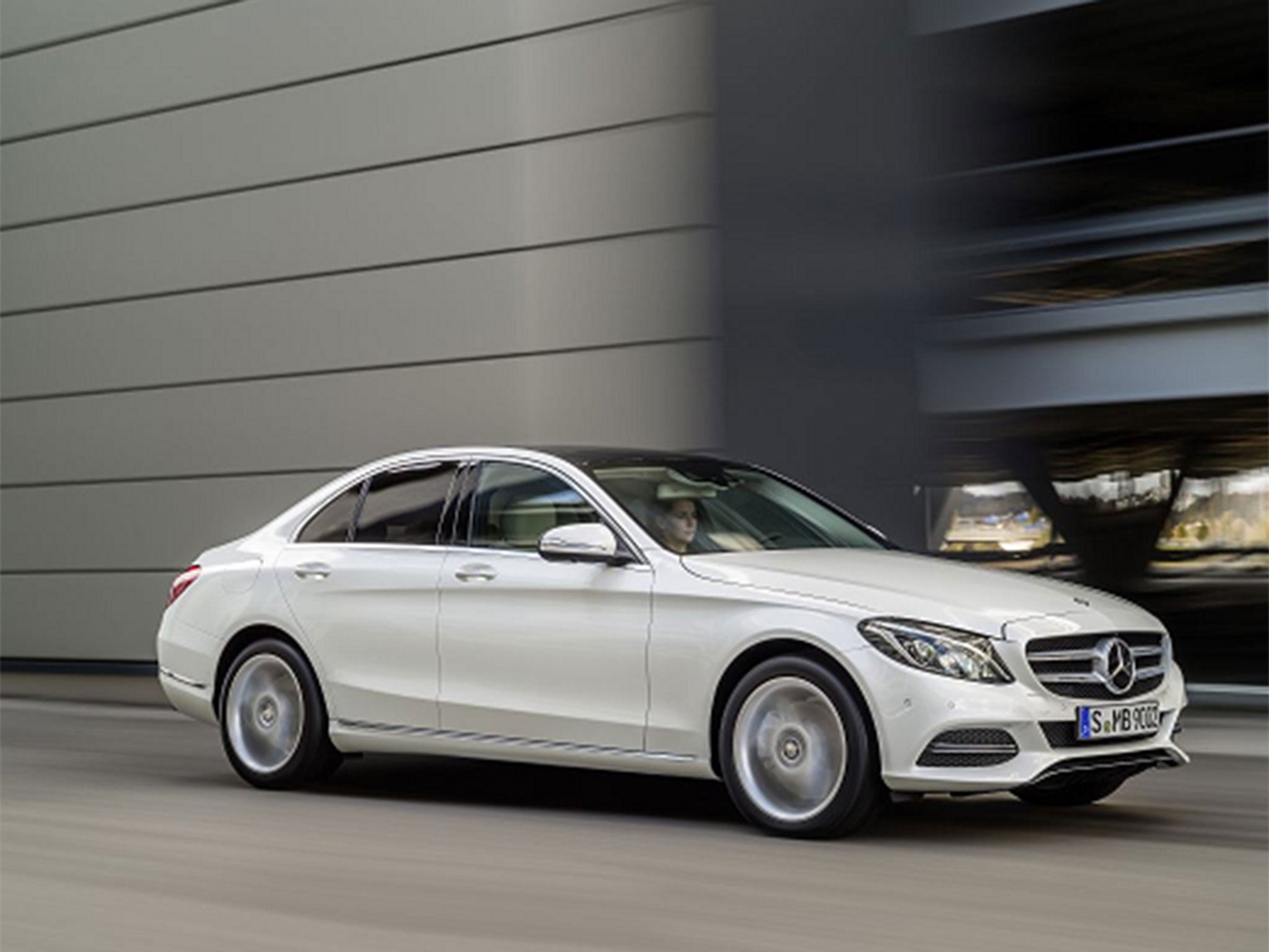 The Mercedes C-Class has just launched