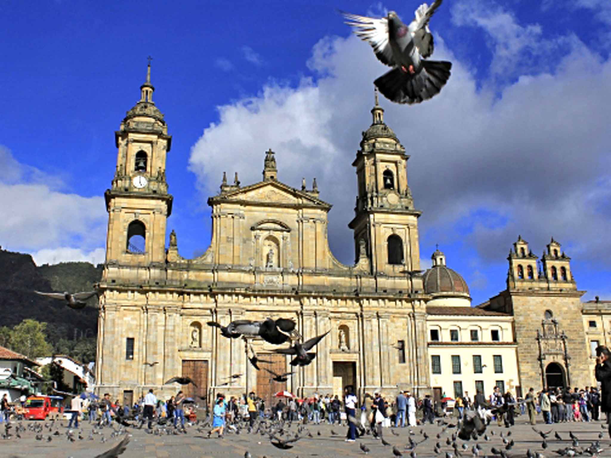 Fair square: the Plaza de Bolivar