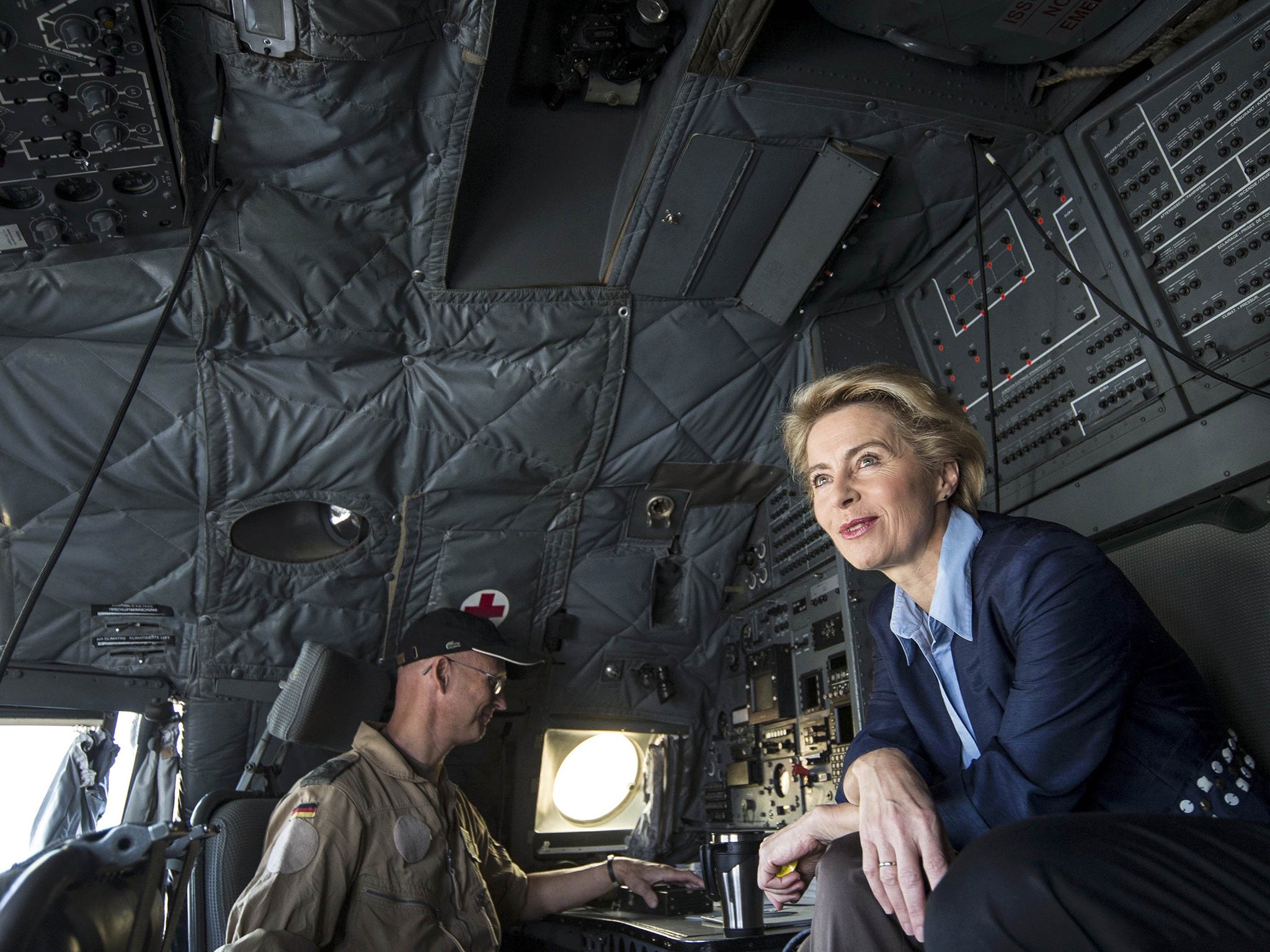 Ursula von der Leyen is aware that fixing the armed forces’ military equipment problems will take years