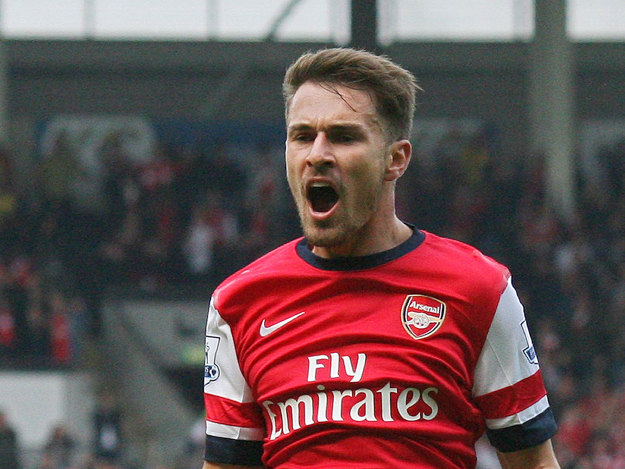 Aaron Ramsey is likely to be out for six to eight weeks