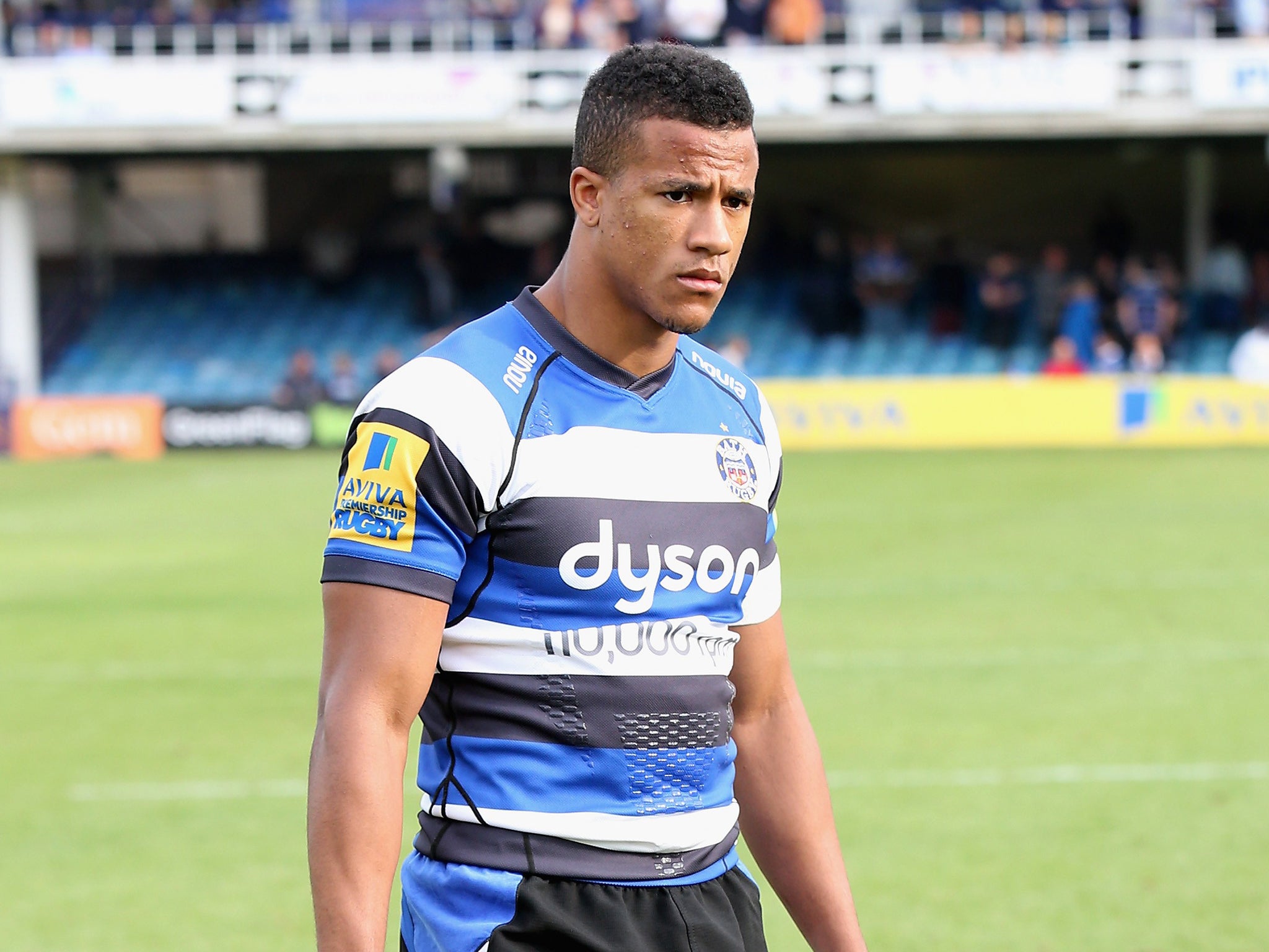 The Bath wing Anthony Watson is expected to start off the bench against Saracens