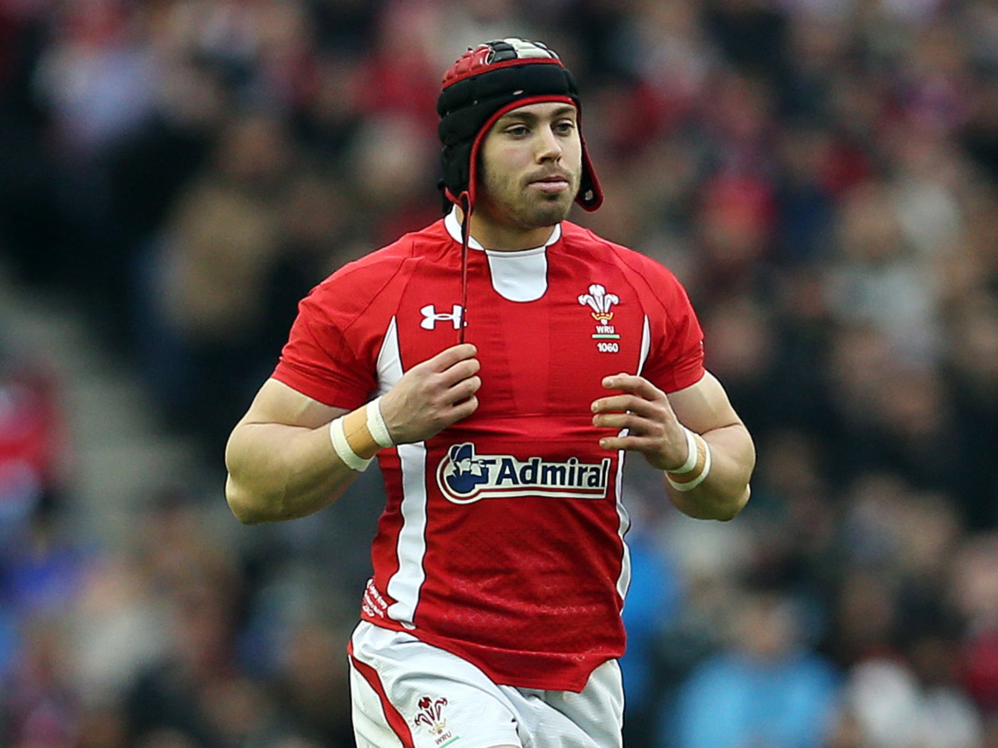 Wales' full back Leigh Halfpenny