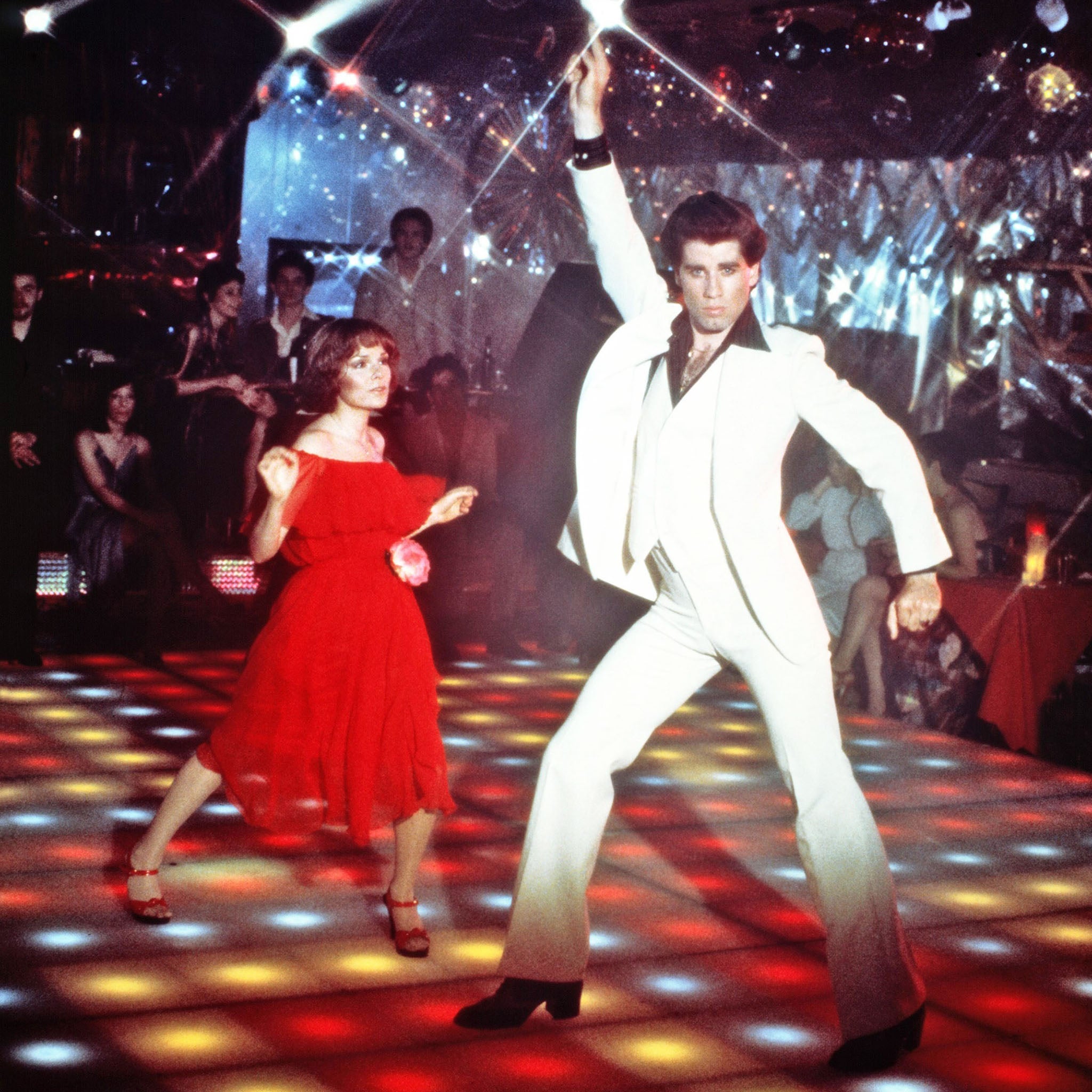 Karen Lynn Gorney and John Travolta come down with ‘Saturday Night Fever’ (Everett Collection/Rex)