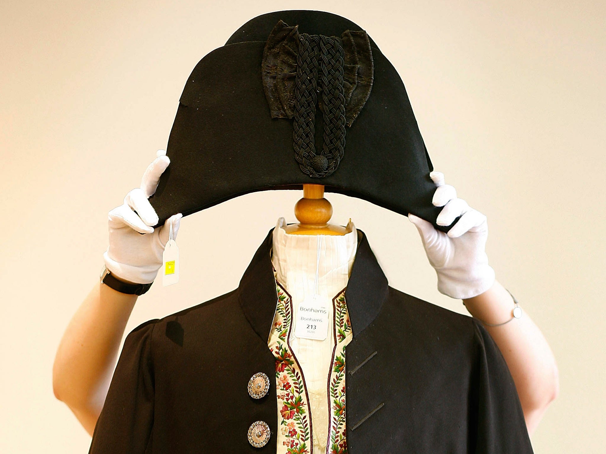 Napoleon's hat from Waterloo sells for over $400,000 at auction