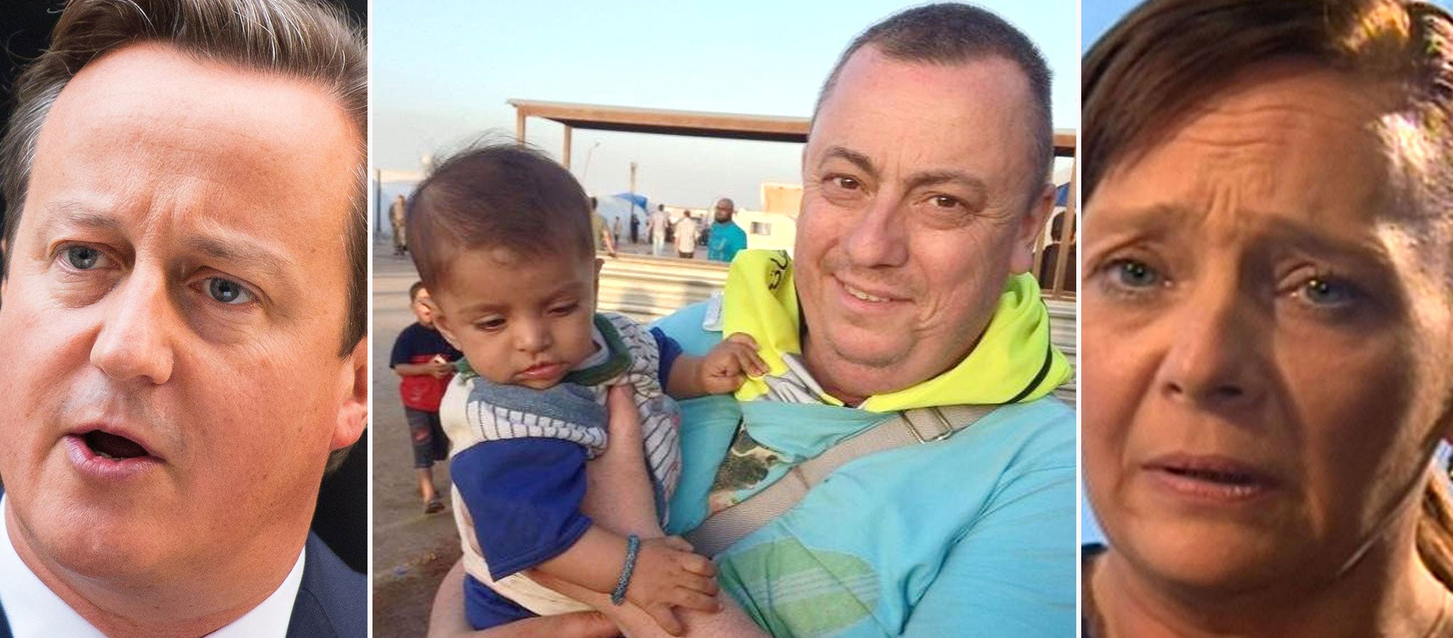 Isis released a video showing the murder of British aid worker Alan Henning. His wife Barbara, right, had been appealing for his release