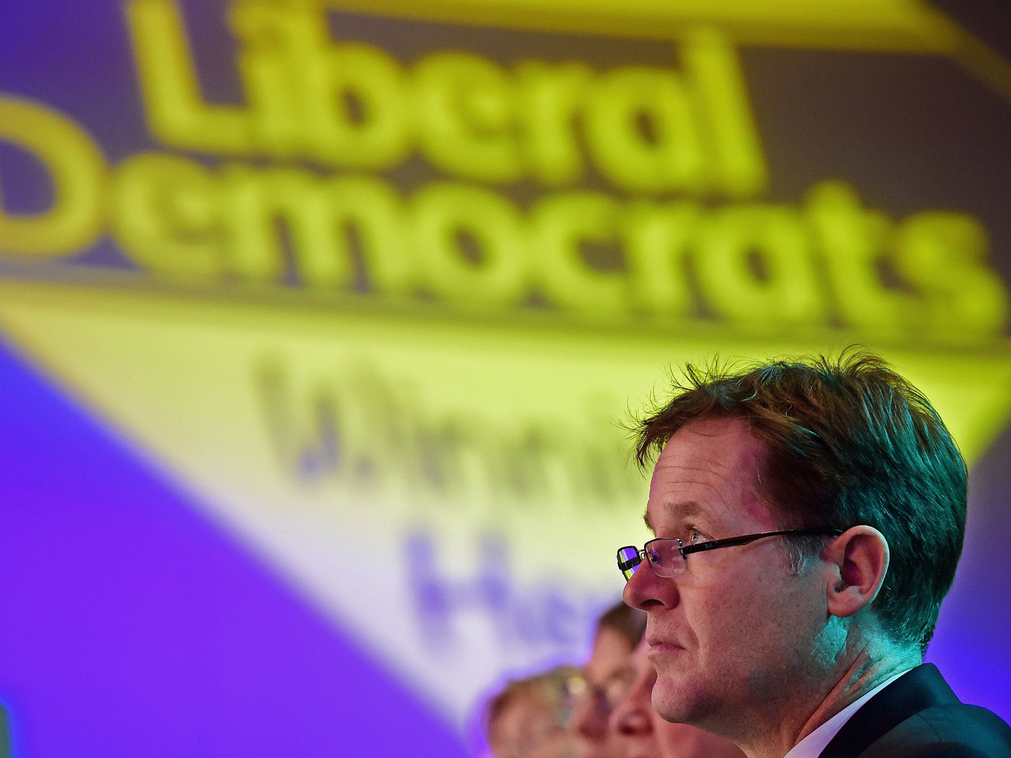 “Nick Clegg took exception to Theresa May’s conference speech in which she accused the Lib Dems of killing children”