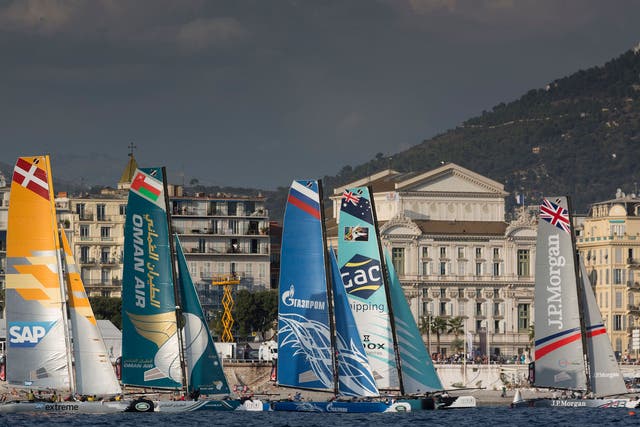 The Extreme Sailing Series fleet has enjoyed late summer sunshine racing the seventh of its eight regatta, 2014 programme in Nice.